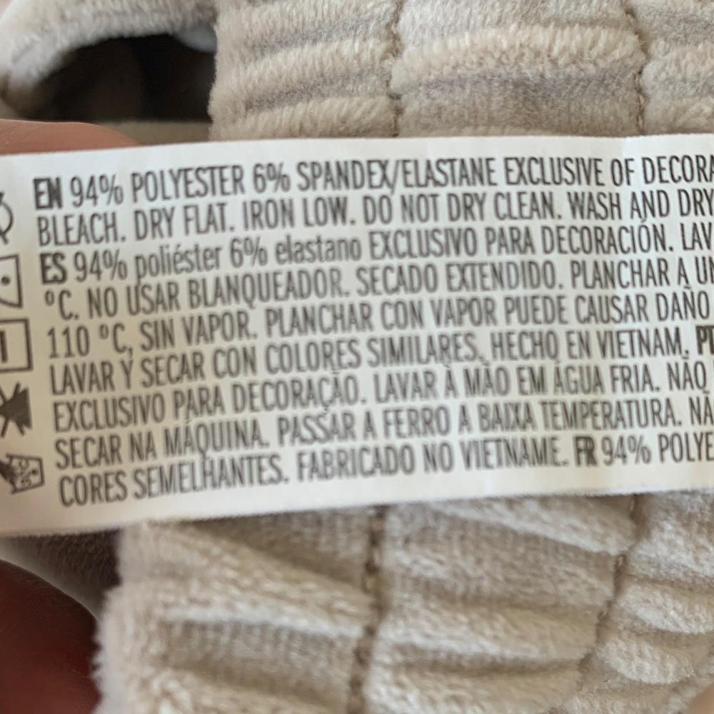 Forever 21 Women’s Beige Velvet Sweats - Picture 11 of 11